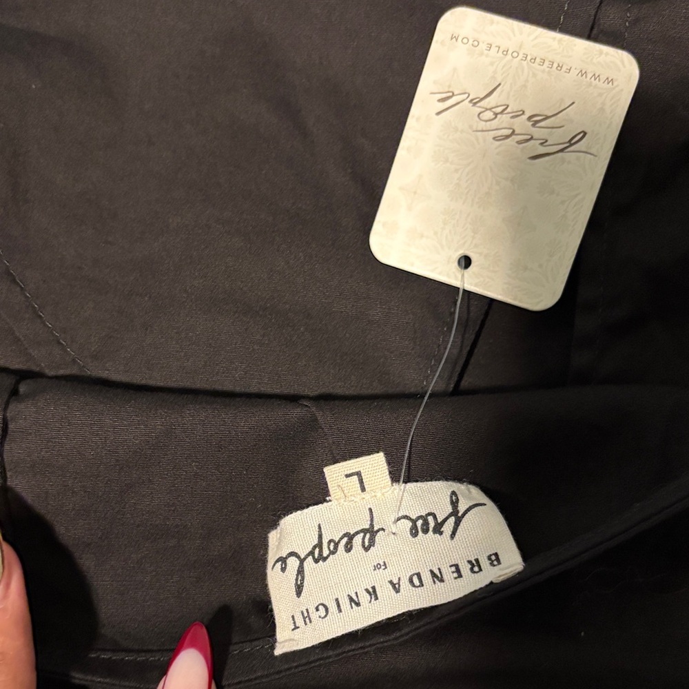 Free People Black Strapless Top - Picture 5 of 7